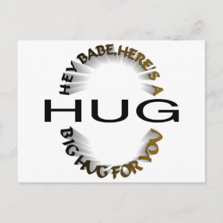 BIG HUG POSTCARD