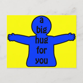 Big Hugs Postcard