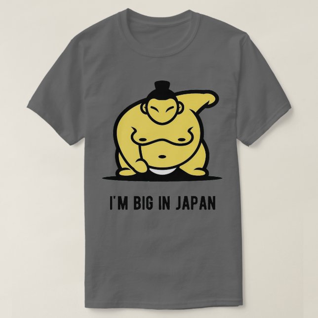 Big In Japan Sumo Wrestling Wrestler  T-Shirt (Design Front)