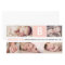 Big Initial Pink Baby Monogram 5 Multi Photo Birth