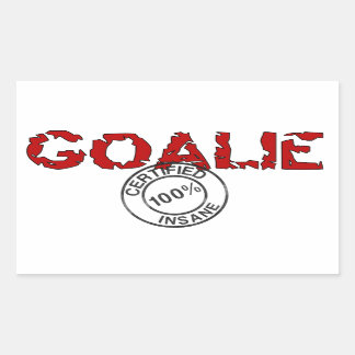 Big Insane Goalie Sticker
