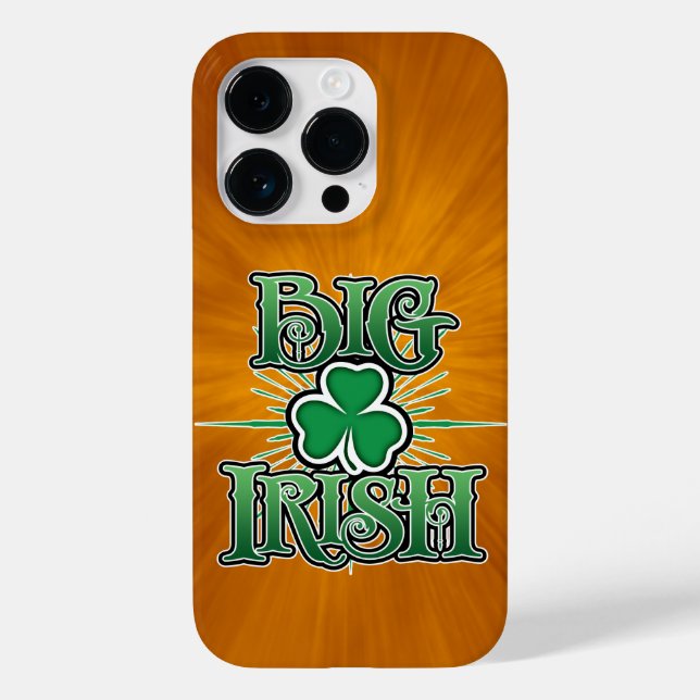 Big Irish Case-Mate iPhone Case (Back)
