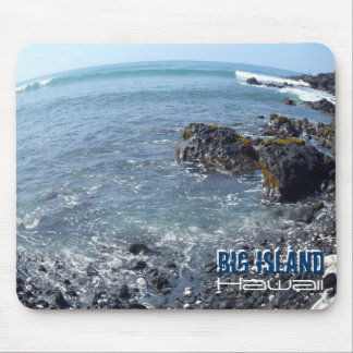 Big Island Hawaii distorted view mousepad
