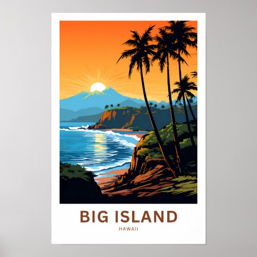 Big Island Hawaii Travel Print