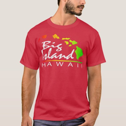 Big Island Hawaii vintage distressed design T_Shirt