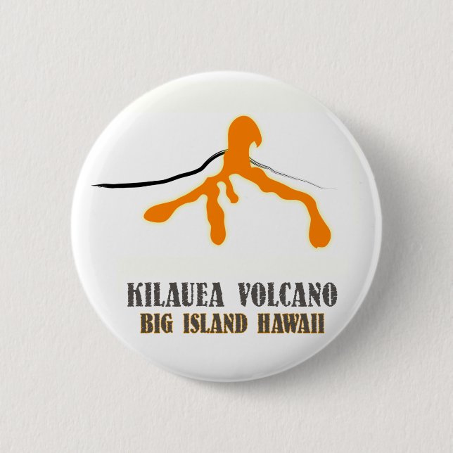 Big Island Lava Junkie Button (Front)