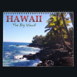 Big Island of Hawaii Wall Calendar<br><div class="desc">Big Island of Hawaii wall calendar featuring the top attractions around the Big Island of Hawaii.</div>