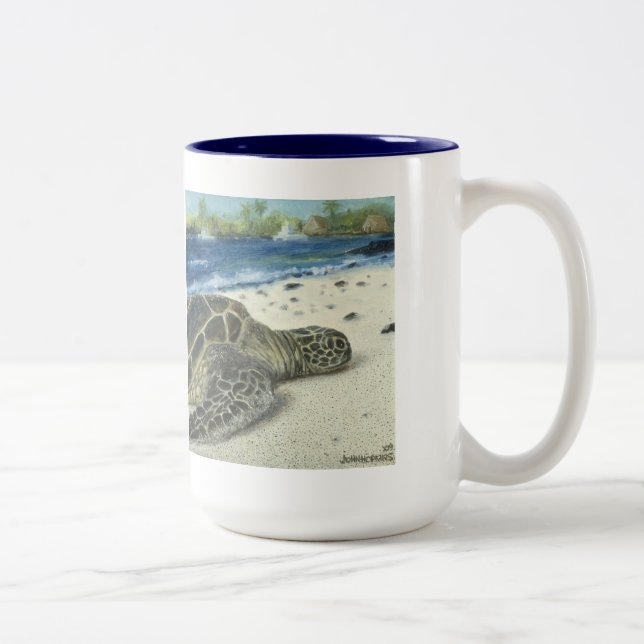 Big Island Sea Turtle Coffee Mug (Right)