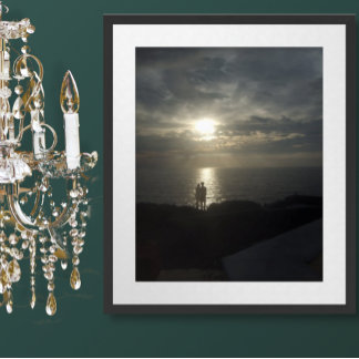 Big Island Silhouette Poster