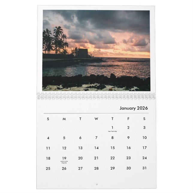 Big Island, Small Moments 2026 Calendar (Jan 2026)