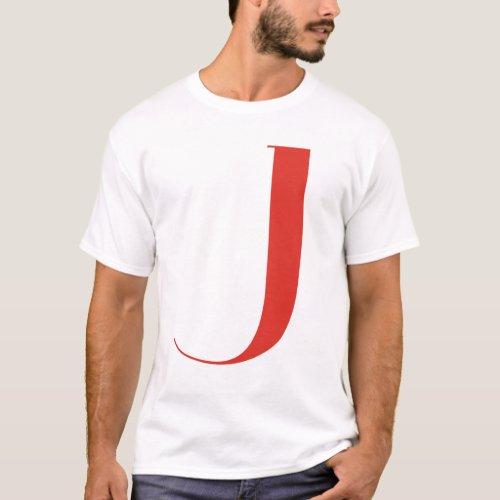 Big J Jeanne Moderno Lettres T_Shirt