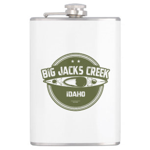 Big Jacks Creek Wild And Scenic River Idaho Kayaki Flask