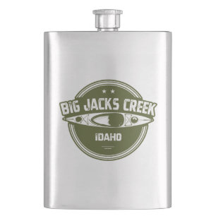 Big Jacks Creek Wild And Scenic River Idaho Kayaki Flask