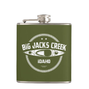Big Jacks Creek Wild And Scenic River Idaho Kayaki Flask