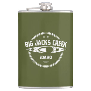 Big Jacks Creek Wild And Scenic River Idaho Kayaki Flask