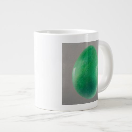Big Jade Egg Large Coffee Mug