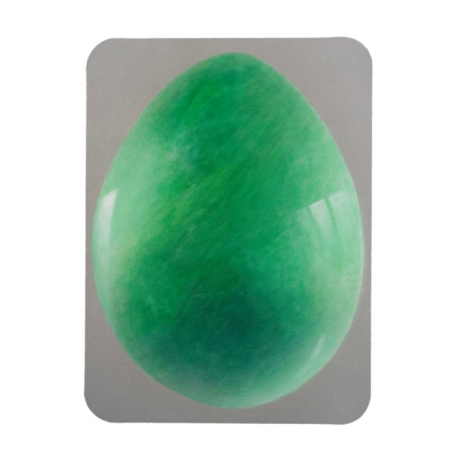 Big Jade Egg Magnet (Vertical)