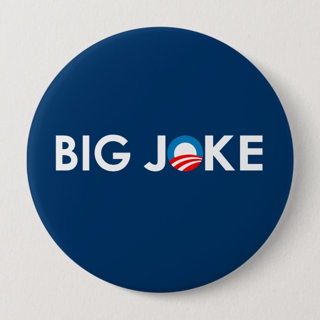 BIG JOKE PINBACK BUTTON (Front)