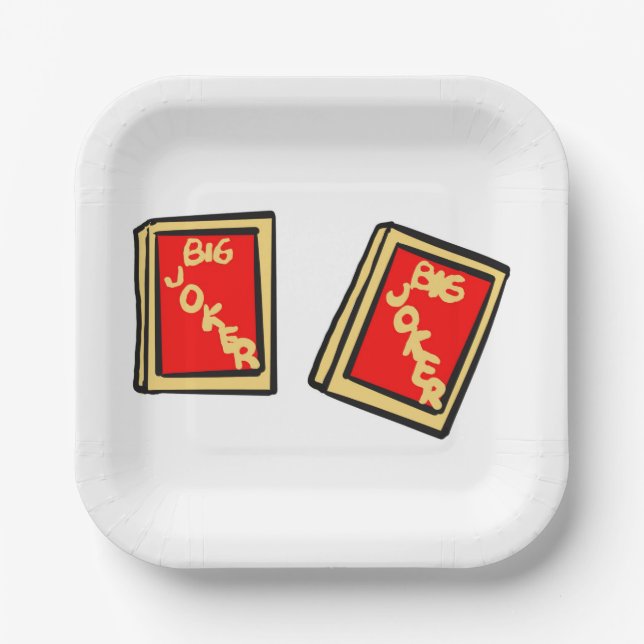 Big Joker Paper Plates (Front)