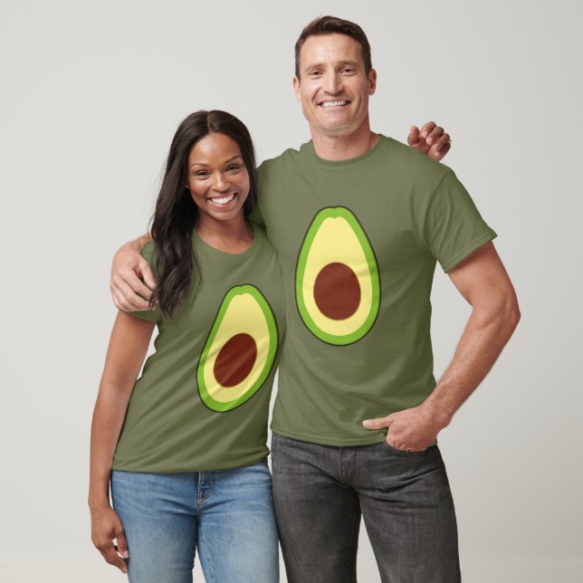 Big Jumbo Avocado Lazy Costume T-Shirt (Unisex)