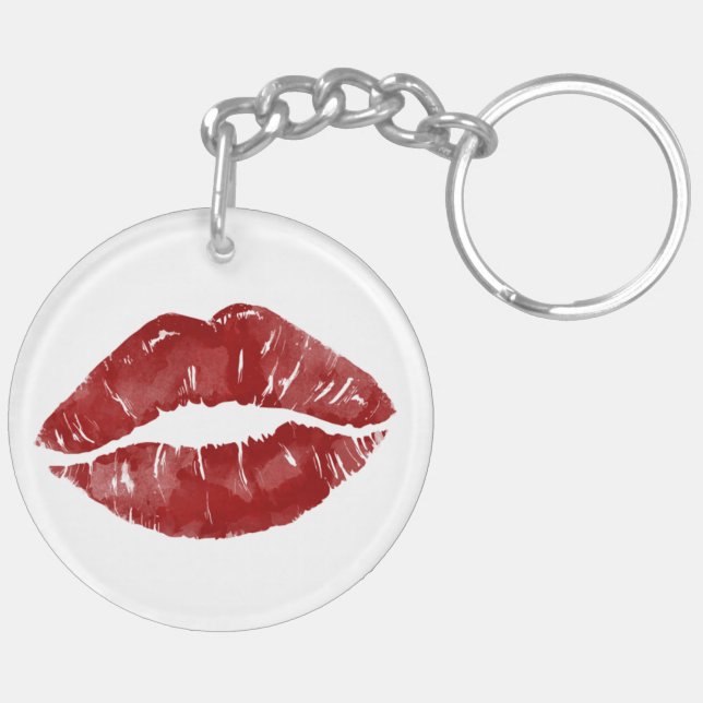 Big Kiss Keychain (Back Right)