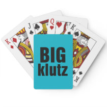 Big Klutz Poker Cards