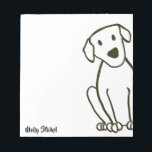 Big Lab Dog Notepad<br><div class="desc">For your favorite dog lover!</div>