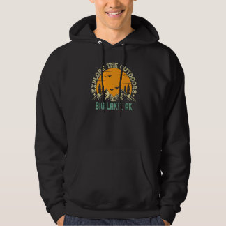 Big Lake Alaska Explore The Outdoors Hoodie