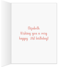 Big Large Happy Birthday Card Flower Floral | Zazzle