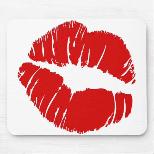 Big large lips kiss giant lips huge kissing mouth mouse pad