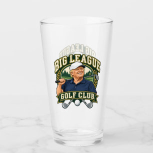 Big League Golf Club Two-Sided Pint Glass