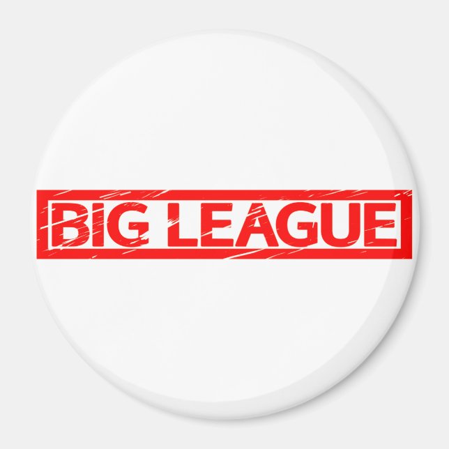 Big League Stamp Magnet (Front)