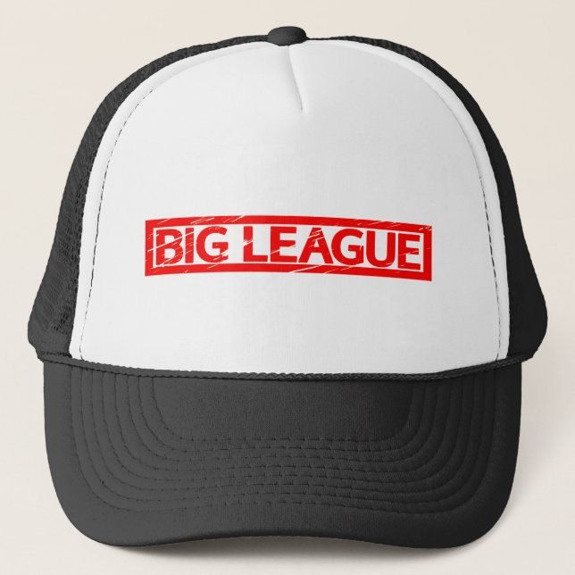 Big League Stamp Trucker Hat (Front)