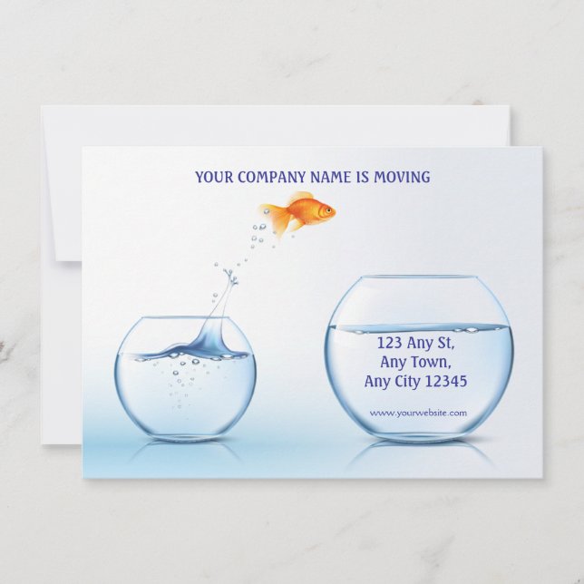 Big Leap Business Moving Announcement (Front)