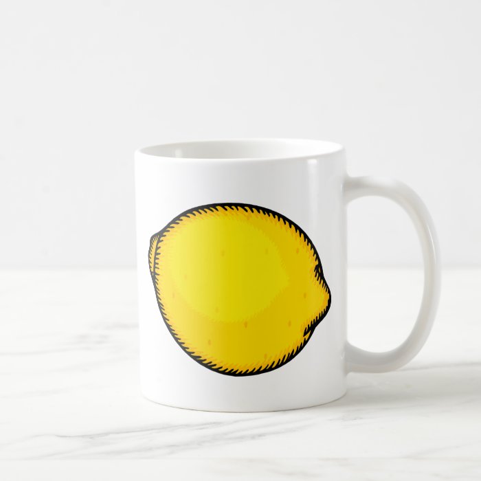 Big Lemon Coffee Mugs