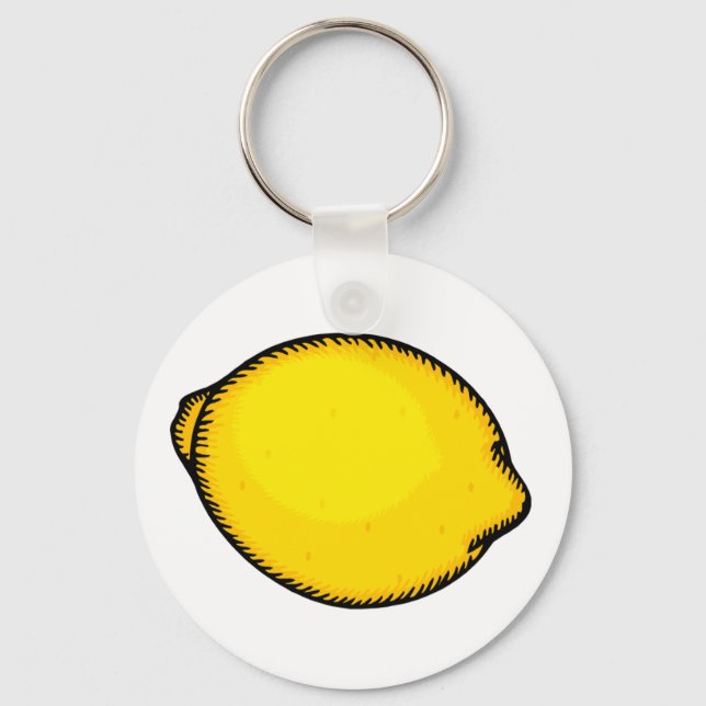Big Lemon Keychain (Front)