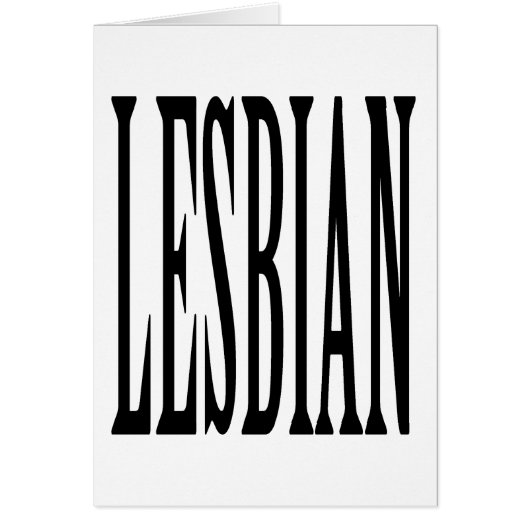 BIG LESBIAN CARDS (Front)