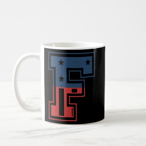 Big letter F  Coffee Mug
