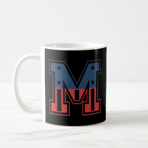 Big letter M    Coffee Mug