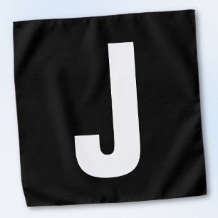 Big Letter/Monogram Template Bandana