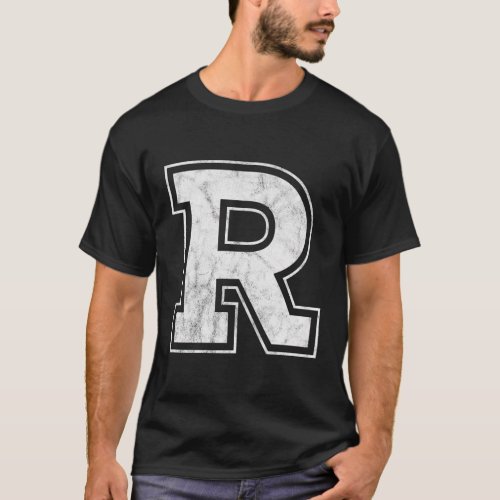 Big Letter R T_Shirt