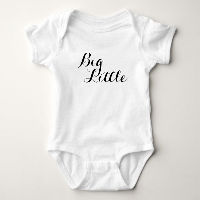 Big Little Baby Big Brother Big Sister Shirt (Front)