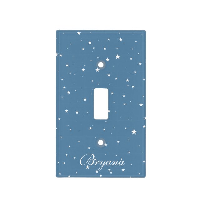 Big Little Stars Celestial Sky Light Switch Cover (Front)