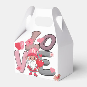 Big love doodle style favor boxes