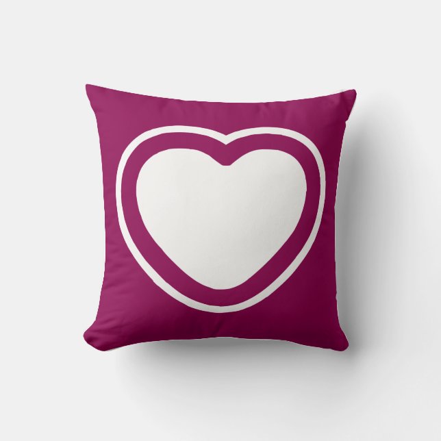 Big Love Heart Pillow (Front)