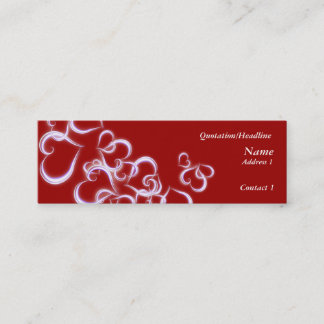 big love mini business card