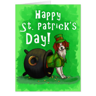 Big Lucky St. Patrick's Day Dog Card