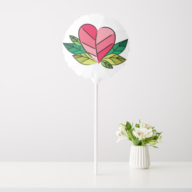 Big Mamacita Heart Balloon (In SItu)