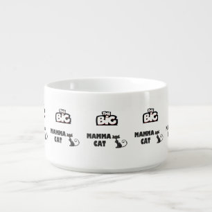 Big mamma design for cool cats bowl