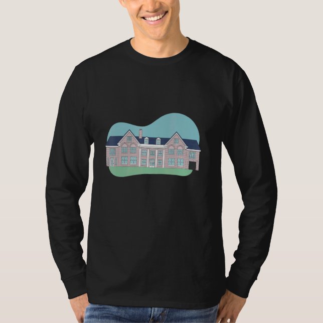 Big Mansion Palace Building T-Shirt (Front)